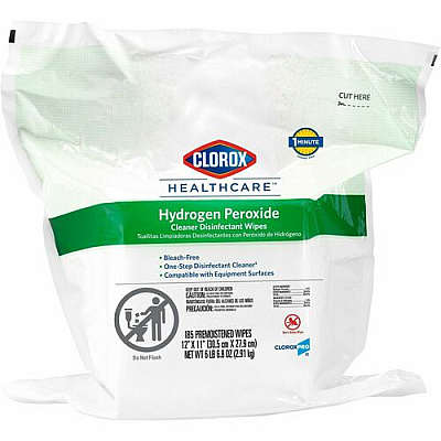 Clorox Healthcare Clorox Healthcare Hydrogen Peroxide Cleaner Disinfectant Wipes Bucket Refill (30827)