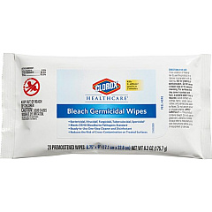 Clorox Healthcare Bleach Germicidal Wipes