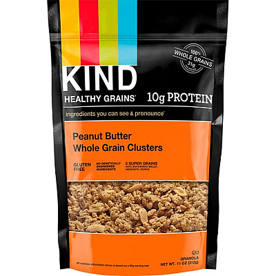 KIND Peanut Butter Whole Grain Clusters (17282)
