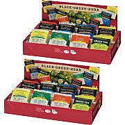 Bigelow Assorted Flavor Herbal Tea, Black Tea, Green Tea Bag (10568BD)