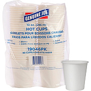 Genuine Joe 10 oz Disposable Hot Cups (19046BD)