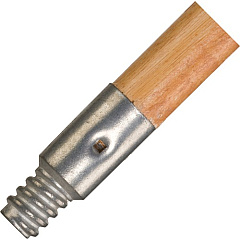 Rubbermaid Commercial Threaded Tip Wood Broom Handle (636400)