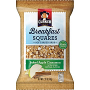 Quaker Foods Breakfast Squares Soft Baked Bars (56257)