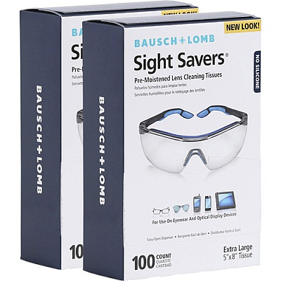 Bausch + Lomb Sight Savers Lens Cleaning Tissues (8574GMBD)