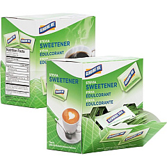 Genuine Joe Stevia Natural Sweetener Packets (GJO70472CT)
