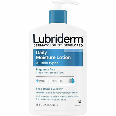 Lubriderm Daily Moisture Lotion Fragrance-Free (48323CT)