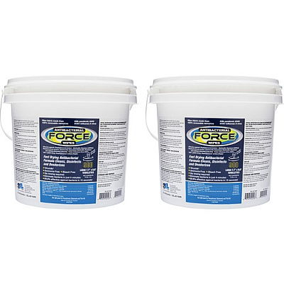 2XL Antibacterial Force Wipes Dispensing Bucket
