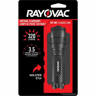 Rayovac RoughNeck 3AAA LED Tactical Flashlight (RN3AAABA)