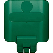 Rubbermaid Commercial Slim Jim Green Recycle Billboard (2007908)