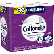 Cottonelle Ultra ComfortCare Toilet Paper - Double Rolls (48620)