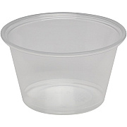 Dixie 4 oz Souffle Cups by GP Pro (PP40CLEAR)