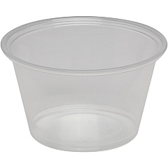 Dixie 4 oz Souffle Cups by GP Pro (PP40CLEAR)