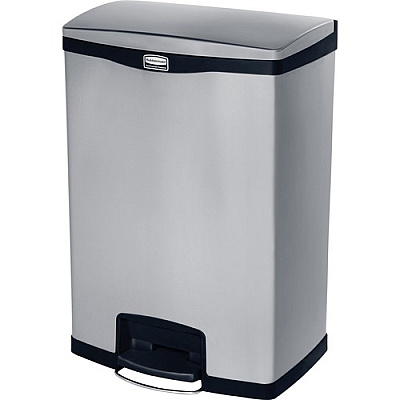 Rubbermaid Commercial Slim Jim 2 Stream Step Container (1902001)