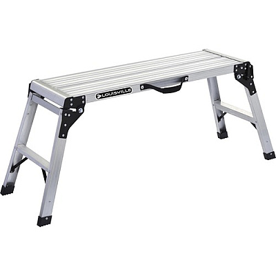 Louisville Ladders Aluminum Step Stool Platform (L224203)