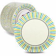 Genuine Joe 7" Printed Paper Plates (10321)