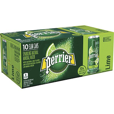 Perrier Slim Can Mineral Water Beverage (074780333559)