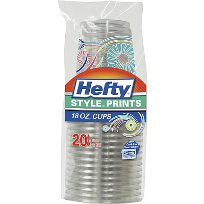 Hefty 18 oz. EZ Grip Cups (C21651)