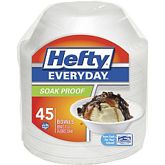Hefty Everyday Soak Proof 12-oz Bowls (D25045)