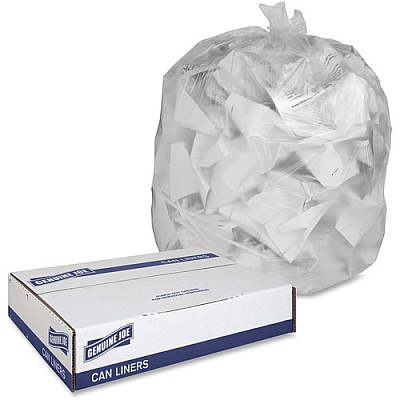 Genuine Joe Economy High-Density Can Liners (70010PL)