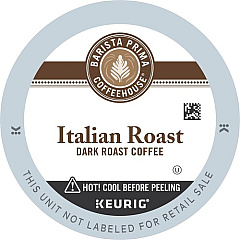 Barista Prima Coffeehouse Italian Roast Coffee K-Cup (6614CT)