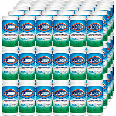 Clorox Disinfecting Wipes, Bleach-Free Cleaning Wipes (01656BD)