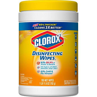 Clorox Disinfecting Wipes, Bleach-Free Cleaning Wipes