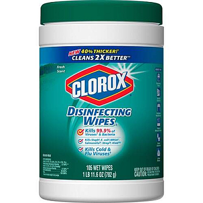 Clorox Disinfecting Wipes, Bleach-Free Cleaning Wipes