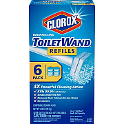 Clorox ToiletWand Disinfecting Refills, Disposable Wand Heads