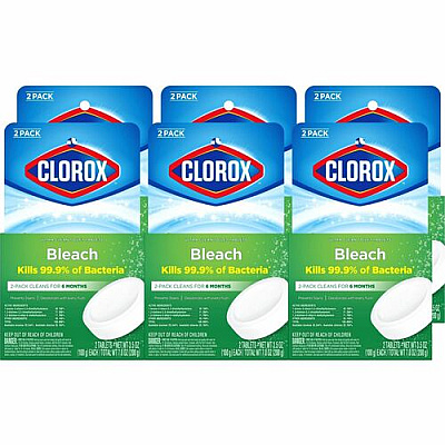 Clorox Ultra Clean Toilet Tablets Bleach (30024BD)