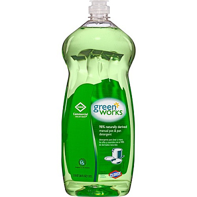 Clorox Green Works Manual Pot & Pan Dishwashing Liquid (30381BD)