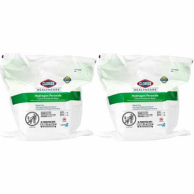 Clorox Healthcare Clorox Healthcare Hydrogen Peroxide Cleaner Disinfectant Wipes Bucket Refill (30827PL)