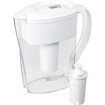 Brita Space Saver Water Filter Pitcher (35566BD)