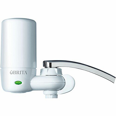 Brita Faucet Mount System with Elite Advanced Replacement Filter (42201BD)