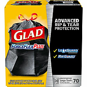 Glad Large Drawstring Trash Bags - ForceFlexPlus (70358PL)