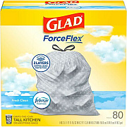Glad ForceFlex Tall Kitchen Drawstring Trash Bags (78899BD)