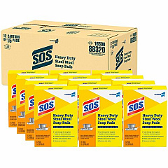 CloroxPro™ S.O.S Steel Wool Soap Pads (88320PL)
