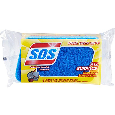 S.O.S All Surface Scrubber Sponge (91017BD)