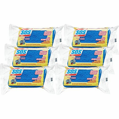 S.O.S All Surface Scrubber Sponge (91028PL)