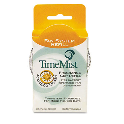TimeMist FRAGRANCE CUP REFILLS, ACAPULCO SPLASH, 1 OZ, 12/CARTON (1044935)