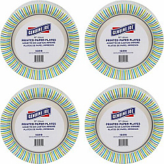 Genuine Joe 10" Printed Paper Plates (10319CT)
