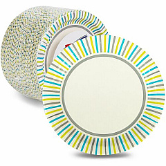 Genuine Joe 7" Printed Paper Plates (10321CT)