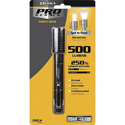 DORCY Z DRIVE PWM 500 Lumen Flashlight (414311)