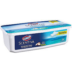 Clorox Scentiva Disinfecting Wet Mopping Pad Refills, Bleach-Free (32034)