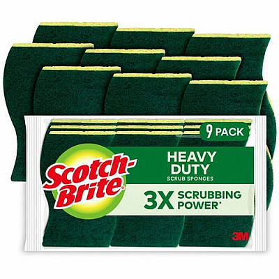 Scotch-Brite Heavy-Duty Scrub Sponges (4295)