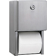 Bobrick Washroom 2-roll Steel Bath Tissue Dispenser (2888CT)