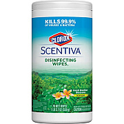 Clorox Scentiva Wipes, Bleach-Free Cleaning Wipes