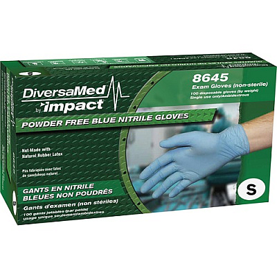 DiversaMed 4 mil Powder Free Exam Gloves (8645SCT)