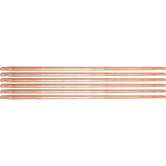 Ettore Floor Squeegee Wooden Pole Handle (1628CT)