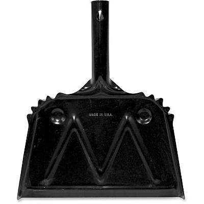 Impact Dust Pan Metal 12" Black (4212CT)