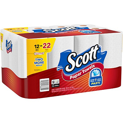 Scott Choose-A-Sheet Paper Towels - Mega Rolls (38869CT)